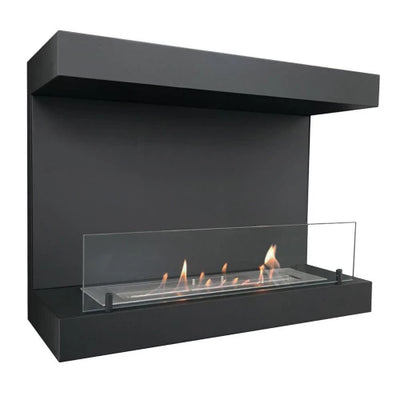 Ethanol-Wandkamin 3-seitig 3,3 kW, 80 cm – Dakota
