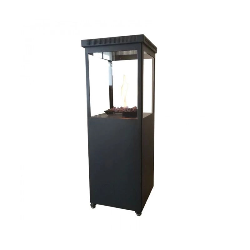 Pelios Muztag Mallorca Gas-Terrassenheizer schwarz – 7,3 kW, 140 cm