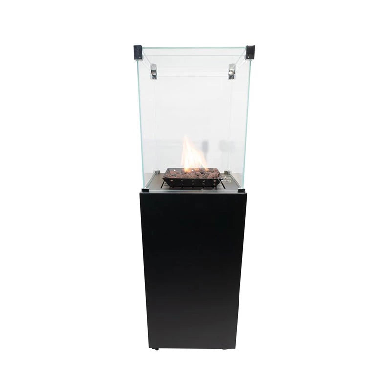 Pelios Muztag Malaga Gas-Terrassenheizung schwarz – 140 cm